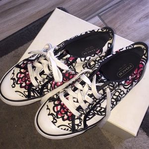 Pre loved COACH Shoes Barrett PPY FL GF/SP